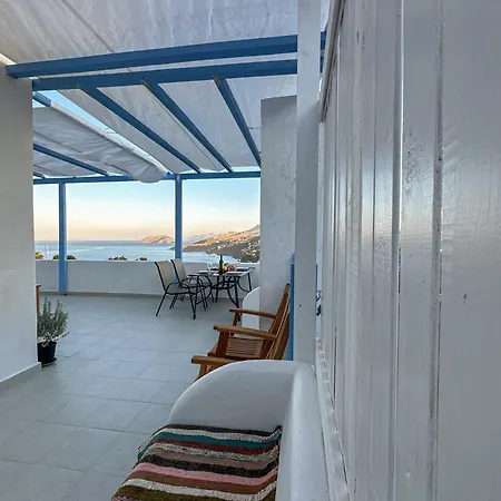 Monopetra View Leros Villa Vromólithosz